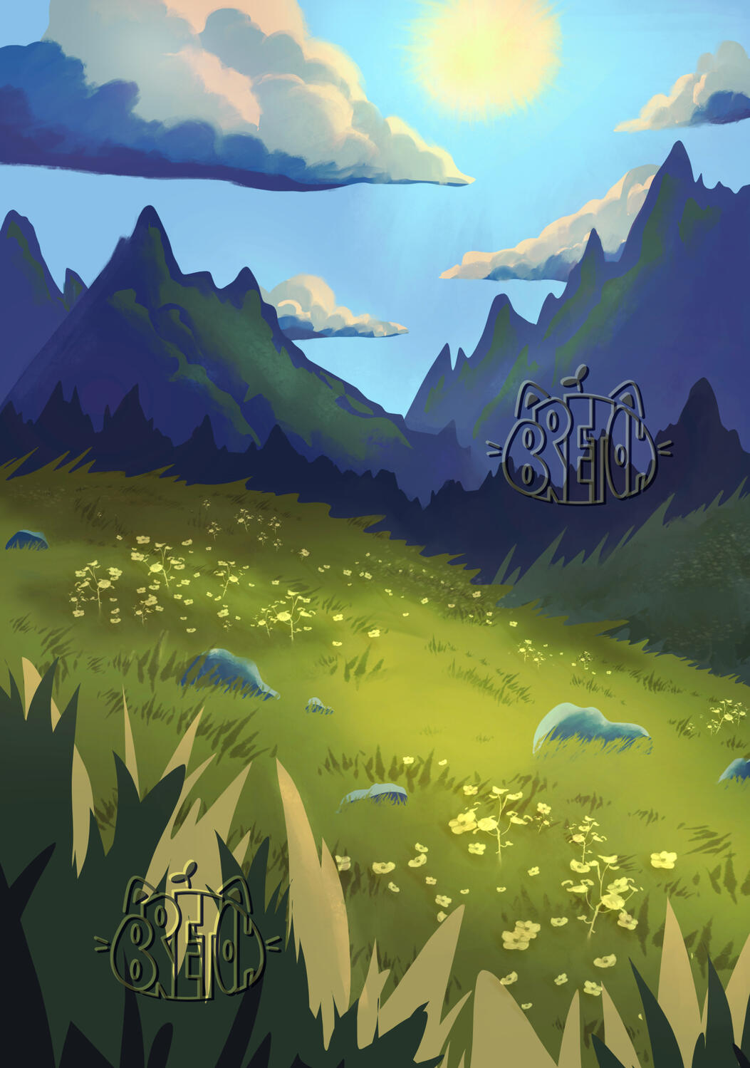 PAINTING - Only landscape (45€)