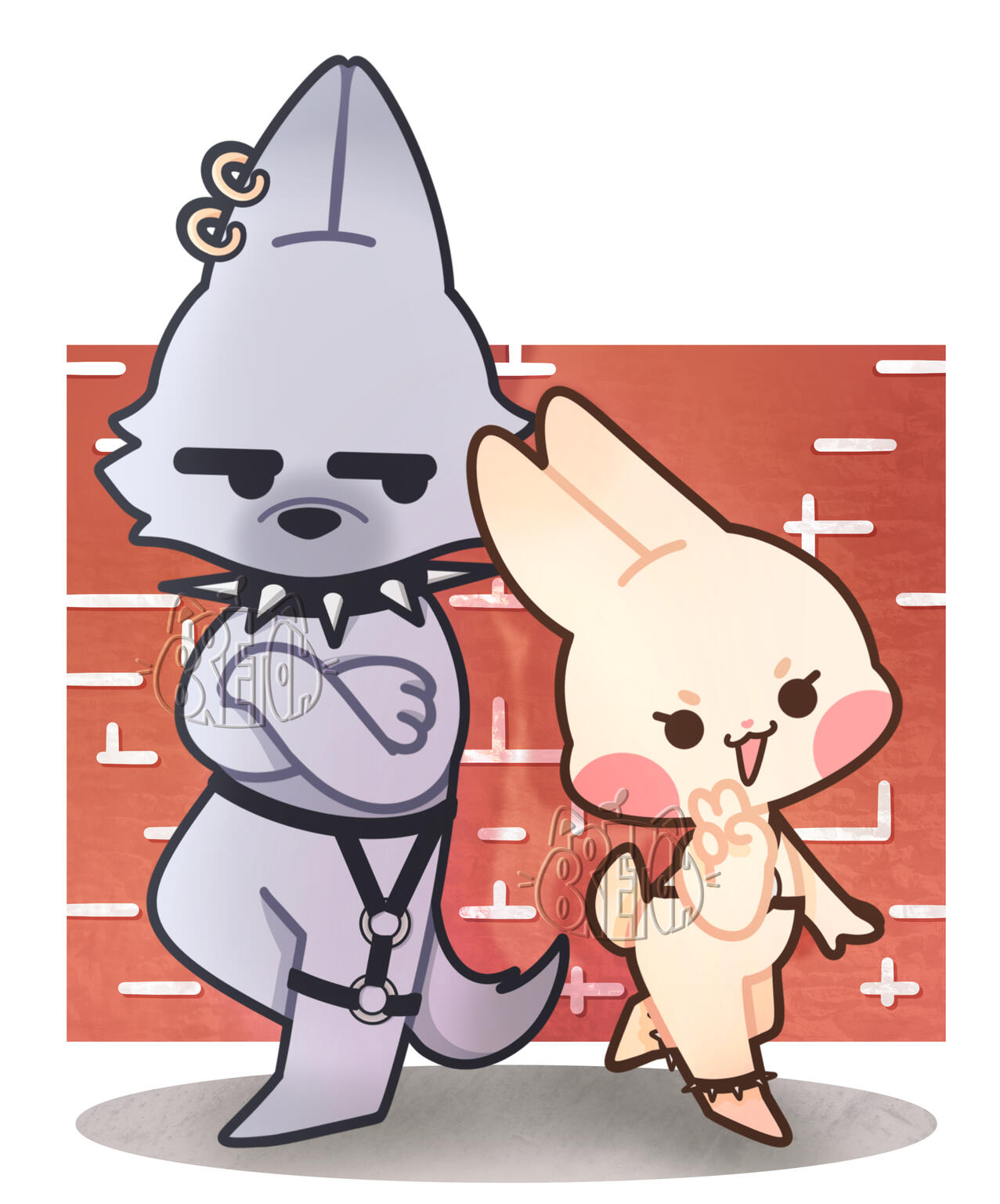 CHIBI - Cuerpo Completo + Personaje Extra + Furry / Anthro (42€)